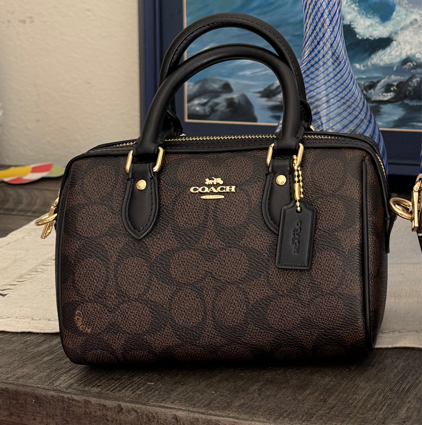 Coach Mini Rowan Crossbody Bag
