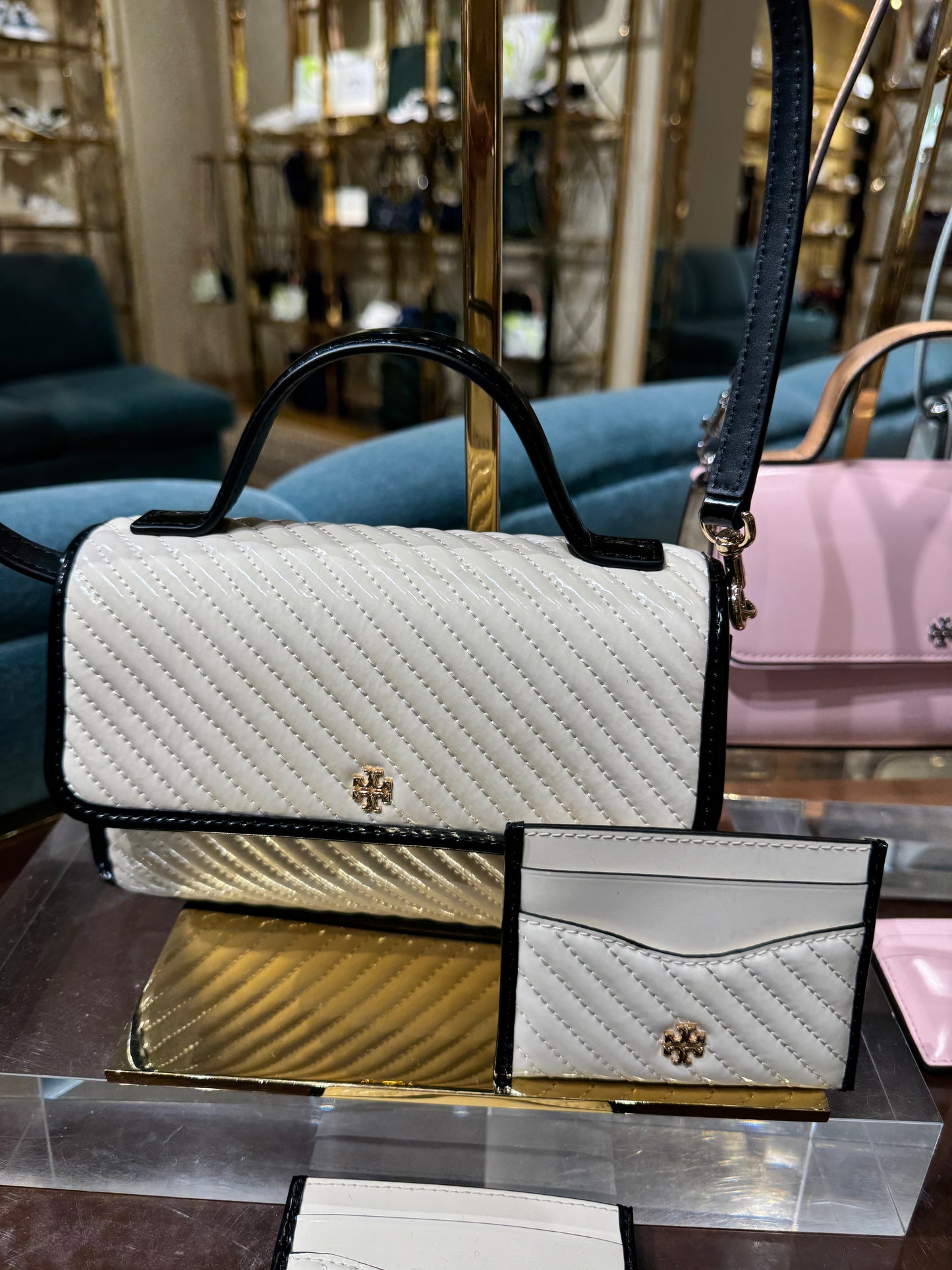 Tory Burch Emerson Top Handle With Card Holder