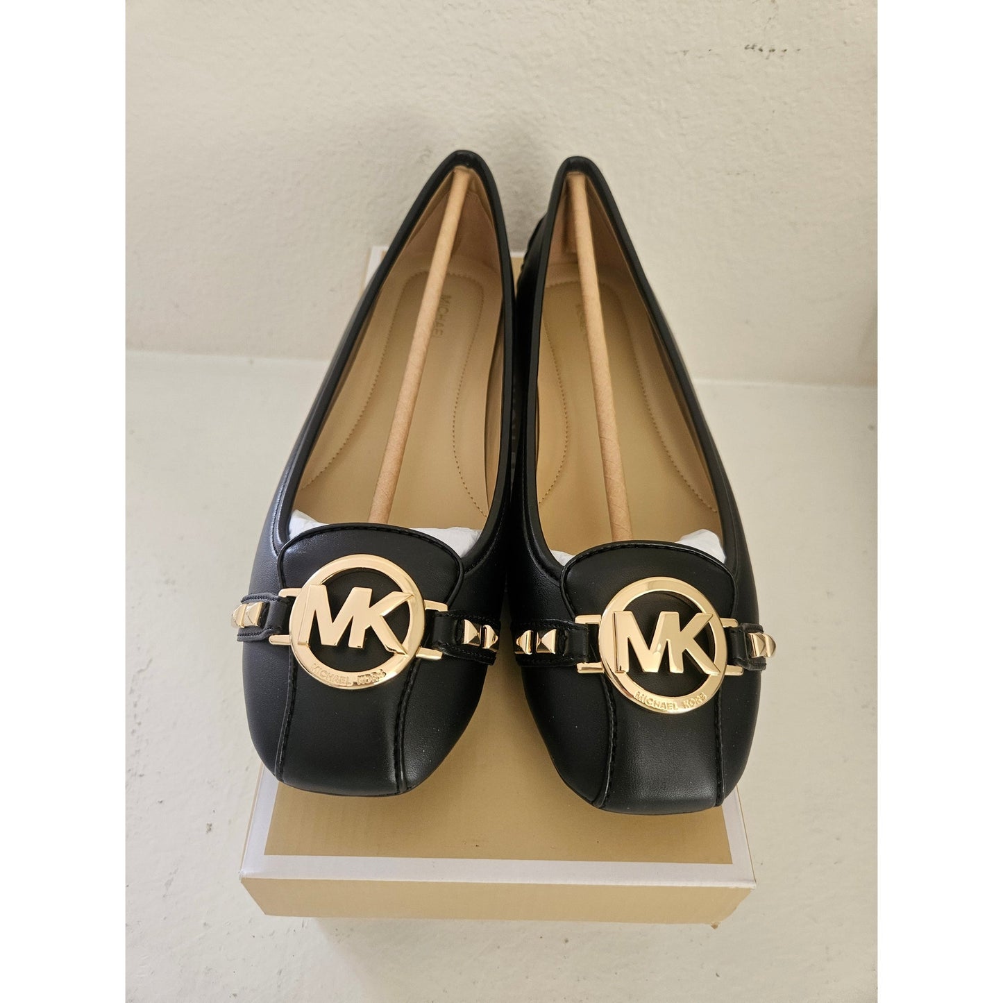 Michael Kors Fulton Studded Logo Ballet