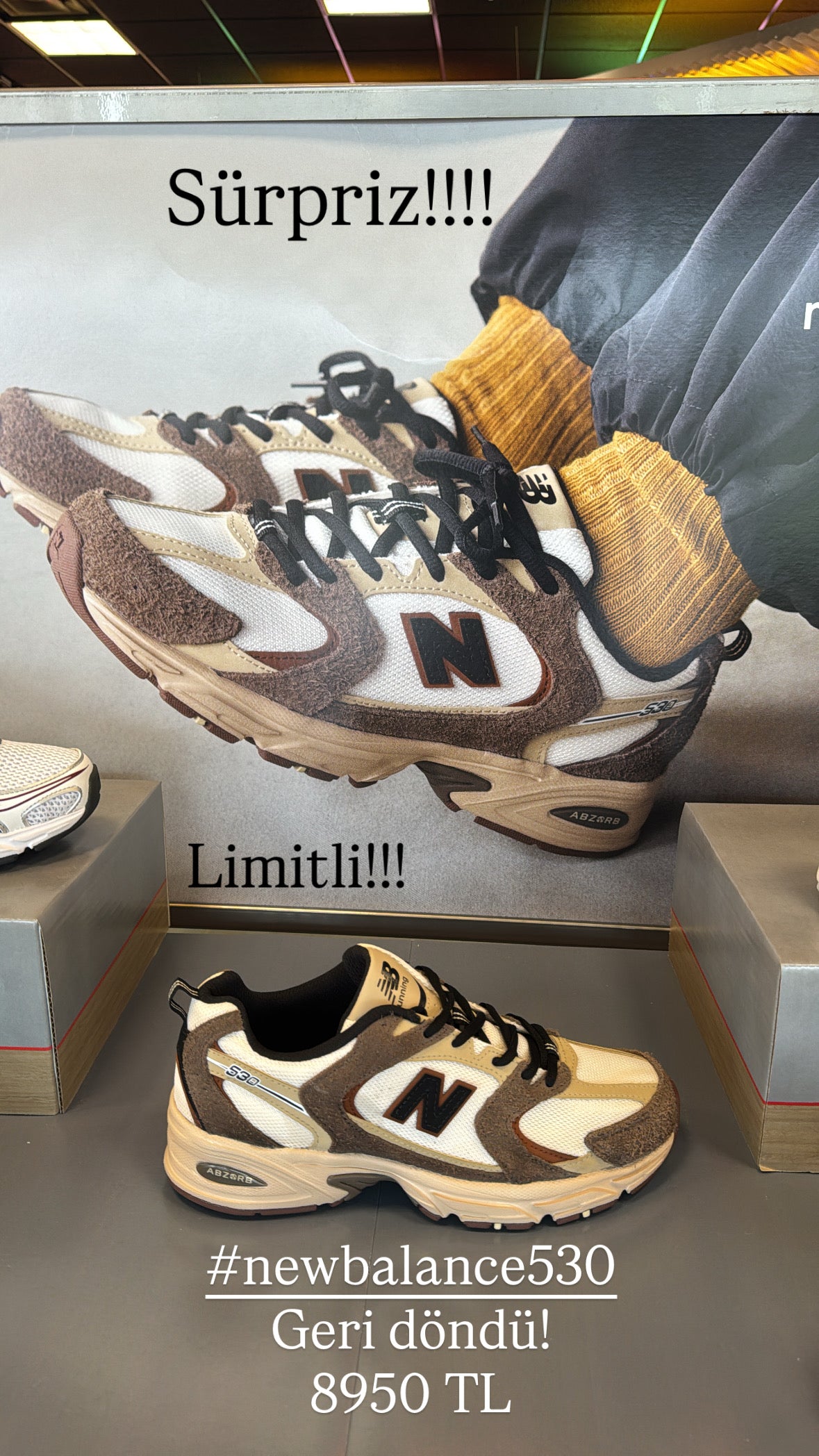 New Balance 530 Brown/Beige