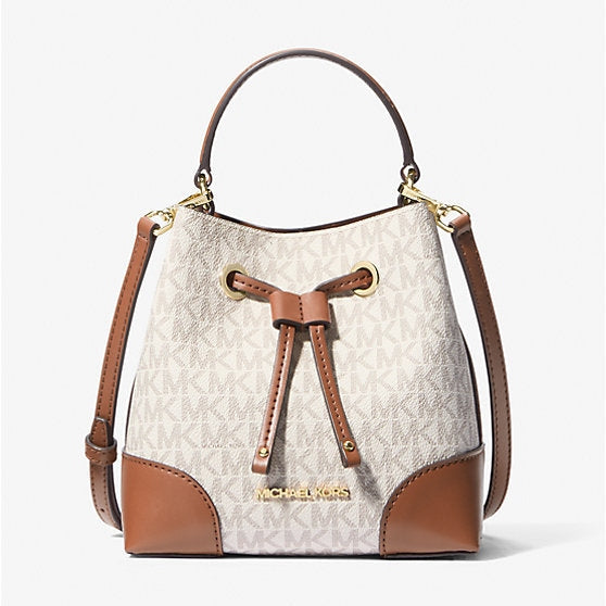 Michael Kors Mercer Small Logo Bucket Bag