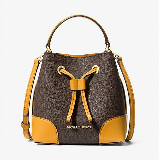 Michael Kors Mercer Small Logo Bucket Bag