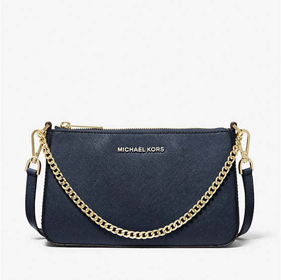Michael Kors Jet Set Medium Saffiano Leather Crossbody Bag