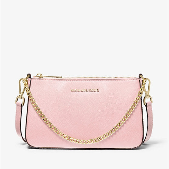 Michael Kors Jet Set Medium Saffiano Leather Crossbody Bag