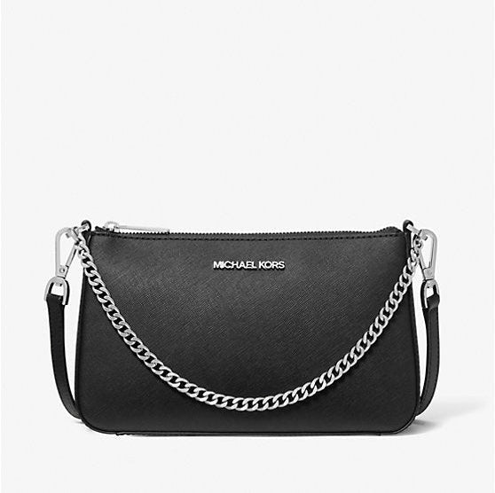 Michael Kors Jet Set Medium Saffiano Leather Crossbody Bag
