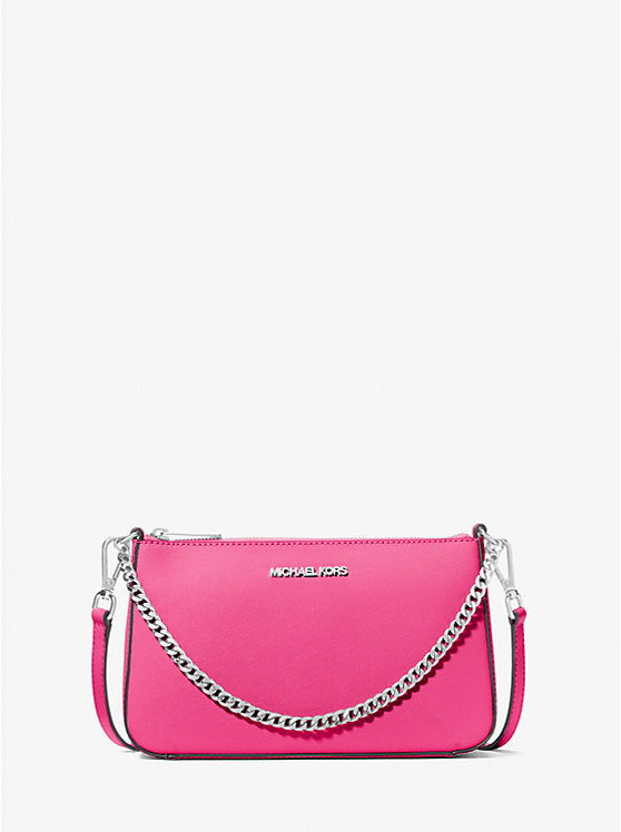 Michael Kors Jet Set Medium Saffiano Leather Crossbody Bag