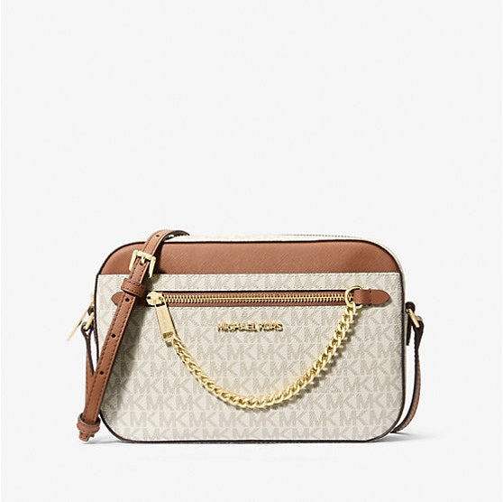 Michael Kors Jet Set Large Logo Crossbody Bag