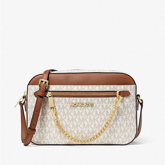 Michael Kors Jet Set Large Logo Crossbody Bag