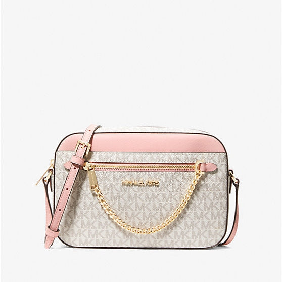 Michael Kors Jet Set Large Logo Crossbody Bag