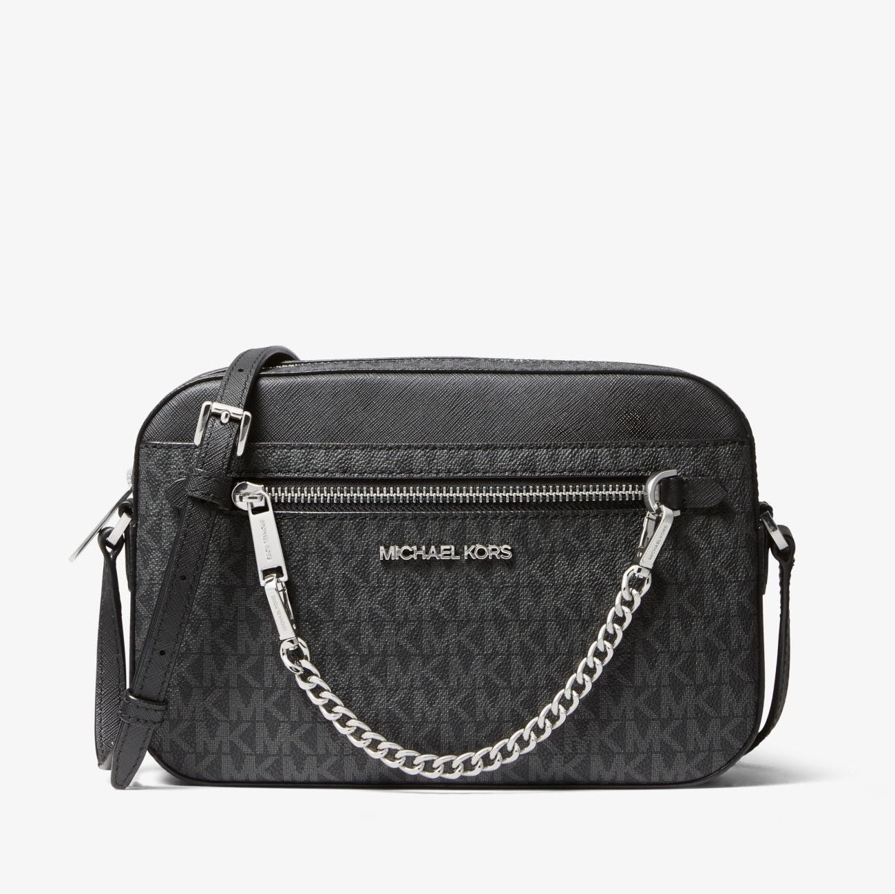Michael Kors Jet Set Large Logo Crossbody Bag