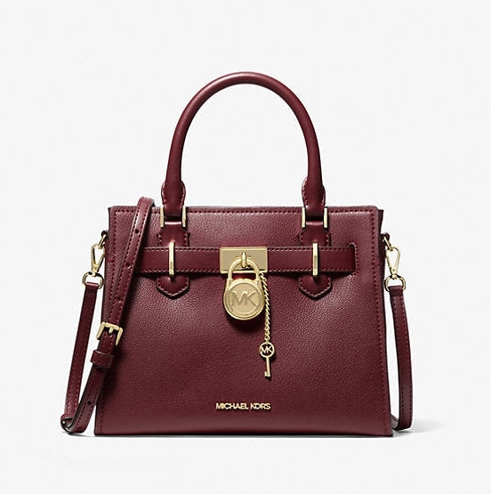 Michael Kors Hamilton Small Leather Satchel