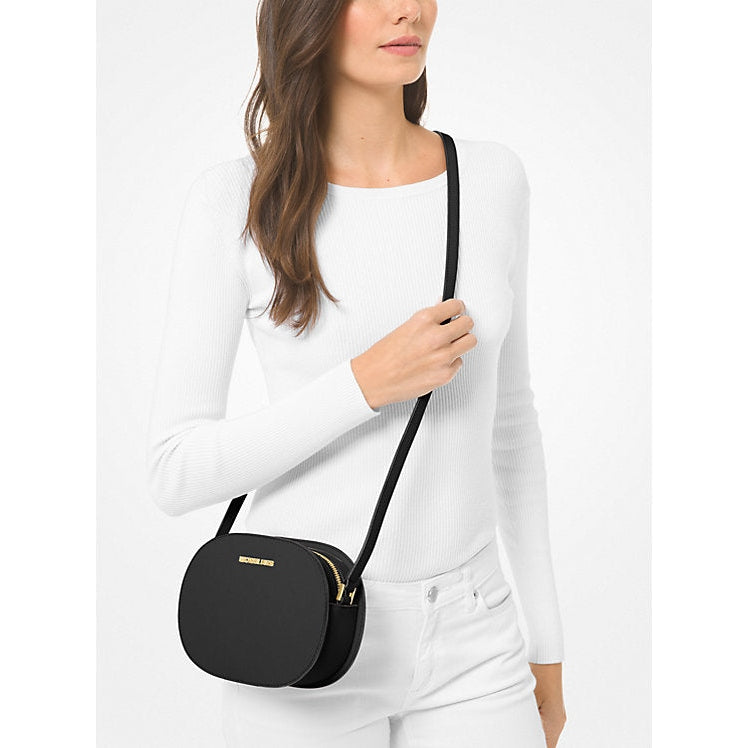 Michael Kors Jet Set Travel Medium Saffiano Leather Crossbody Bag