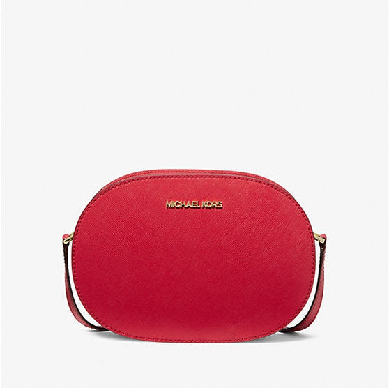 Michael Kors Jet Set Travel Medium Saffiano Leather Crossbody Bag