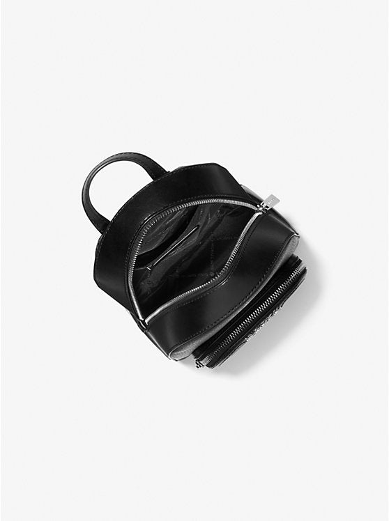 Michael Kors Jaycee Extra-Small Pebbled Leather Convertible Backpack