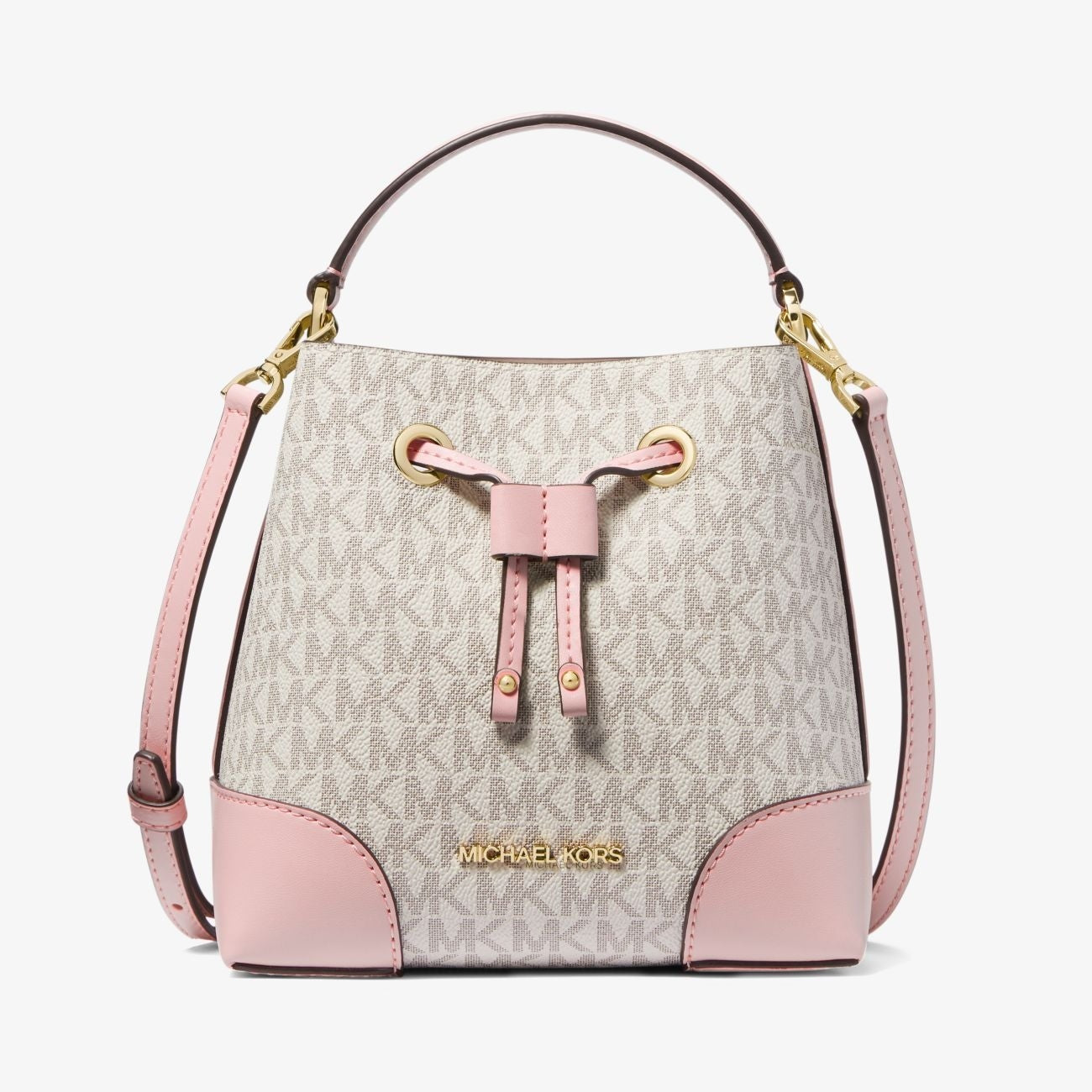 Michael Kors Mercer Small Logo Bucket Bag