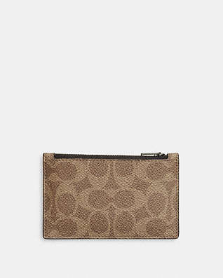 Coach Zip Card Case
