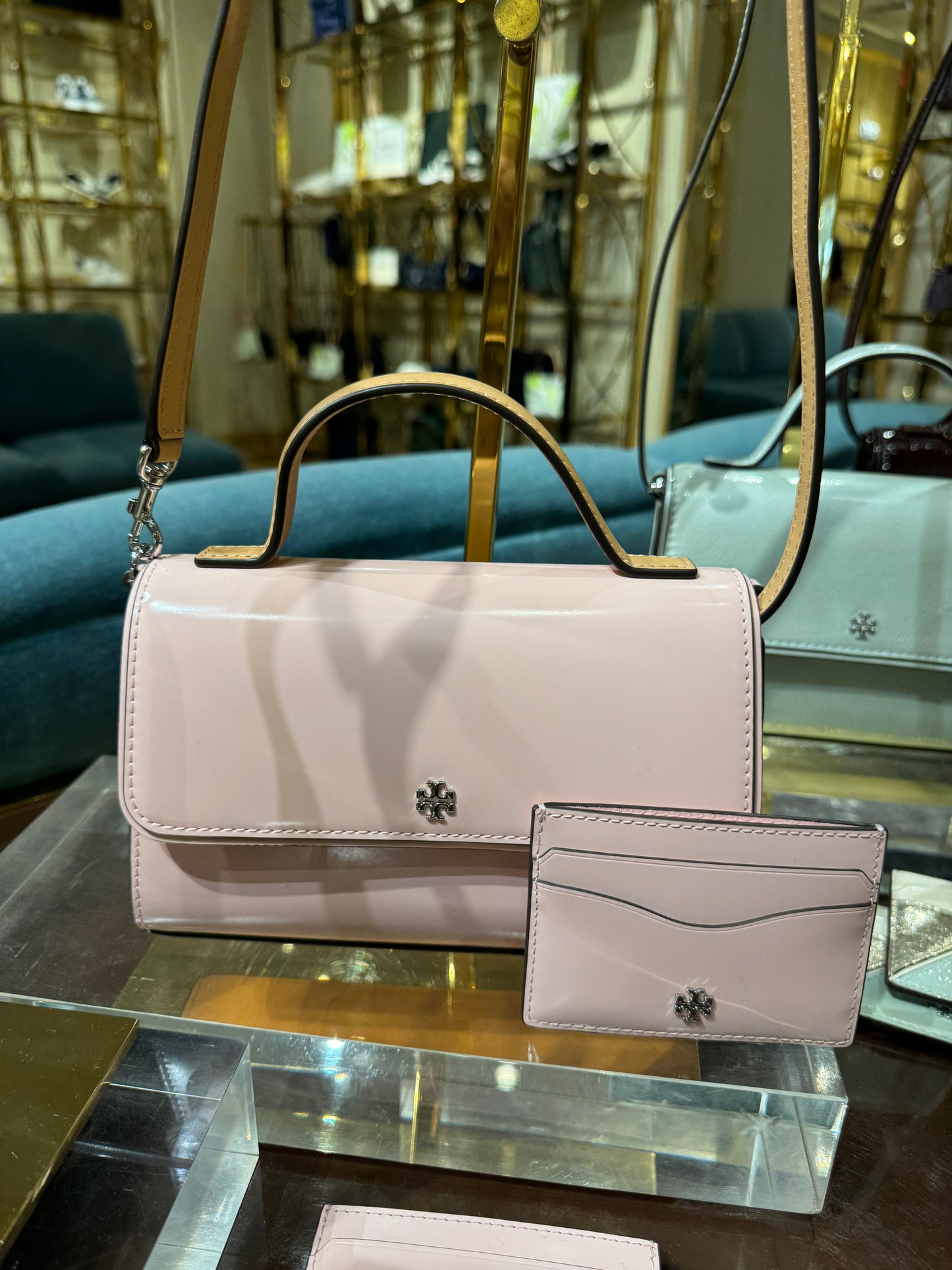 Tory Burch Emerson Top Handle With Card Holder