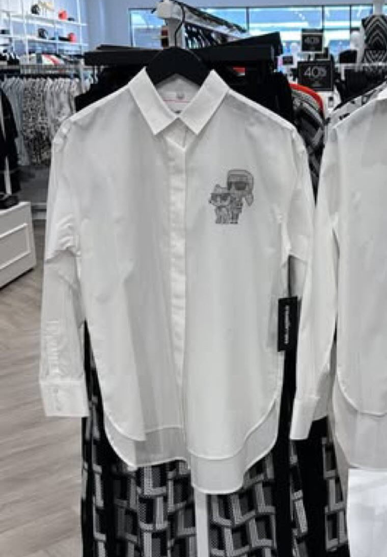 Karl Lagerfeld Oversized Gömlek
