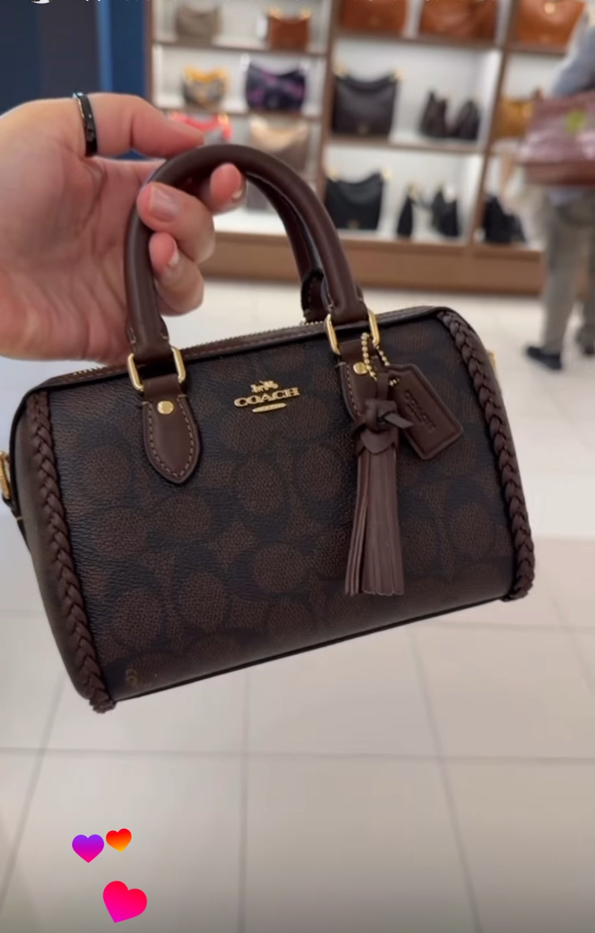 Coach Mini Rowan Crossbody Bag