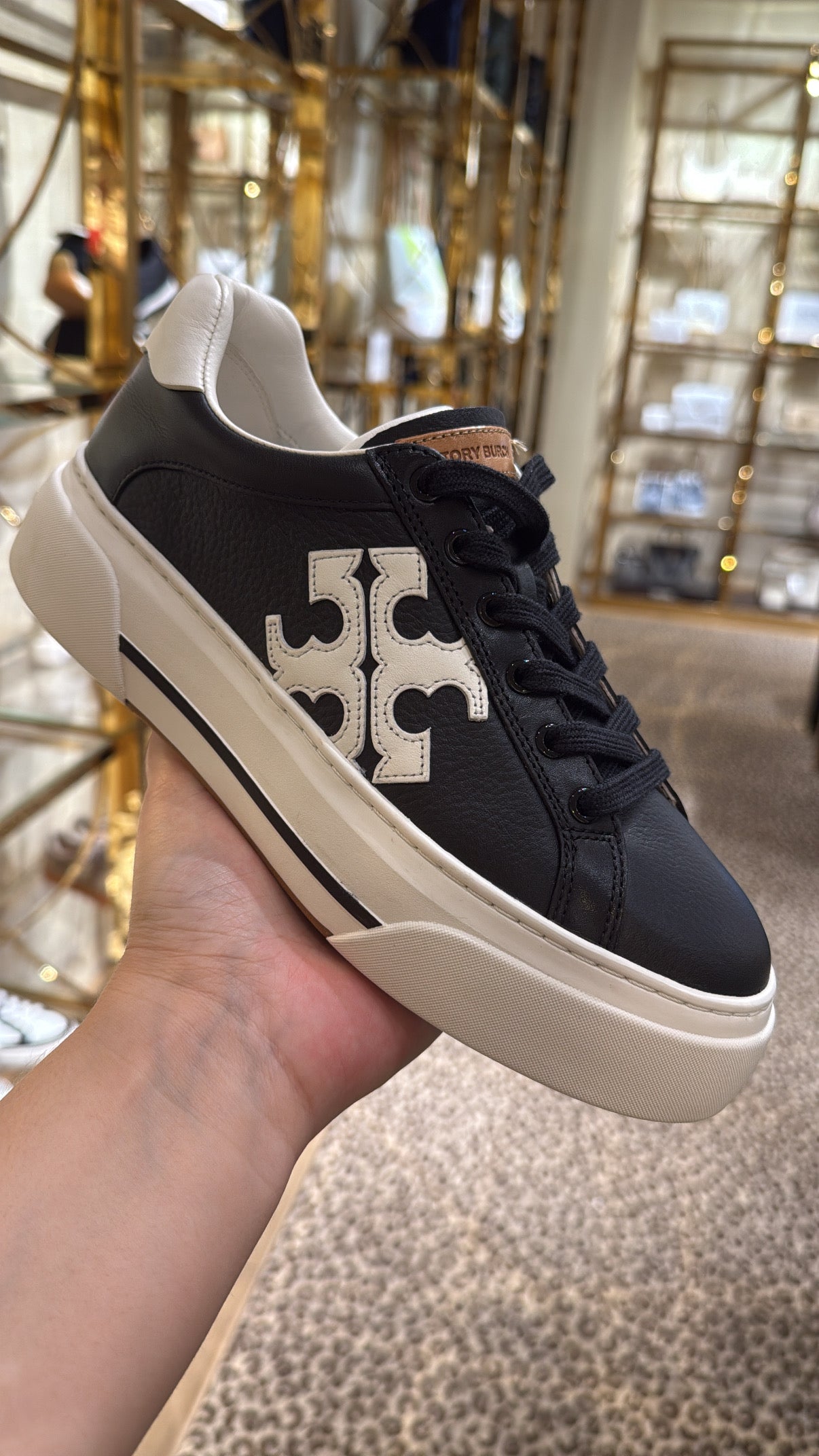 Tory Burch Colorblock Platform Sneakers
