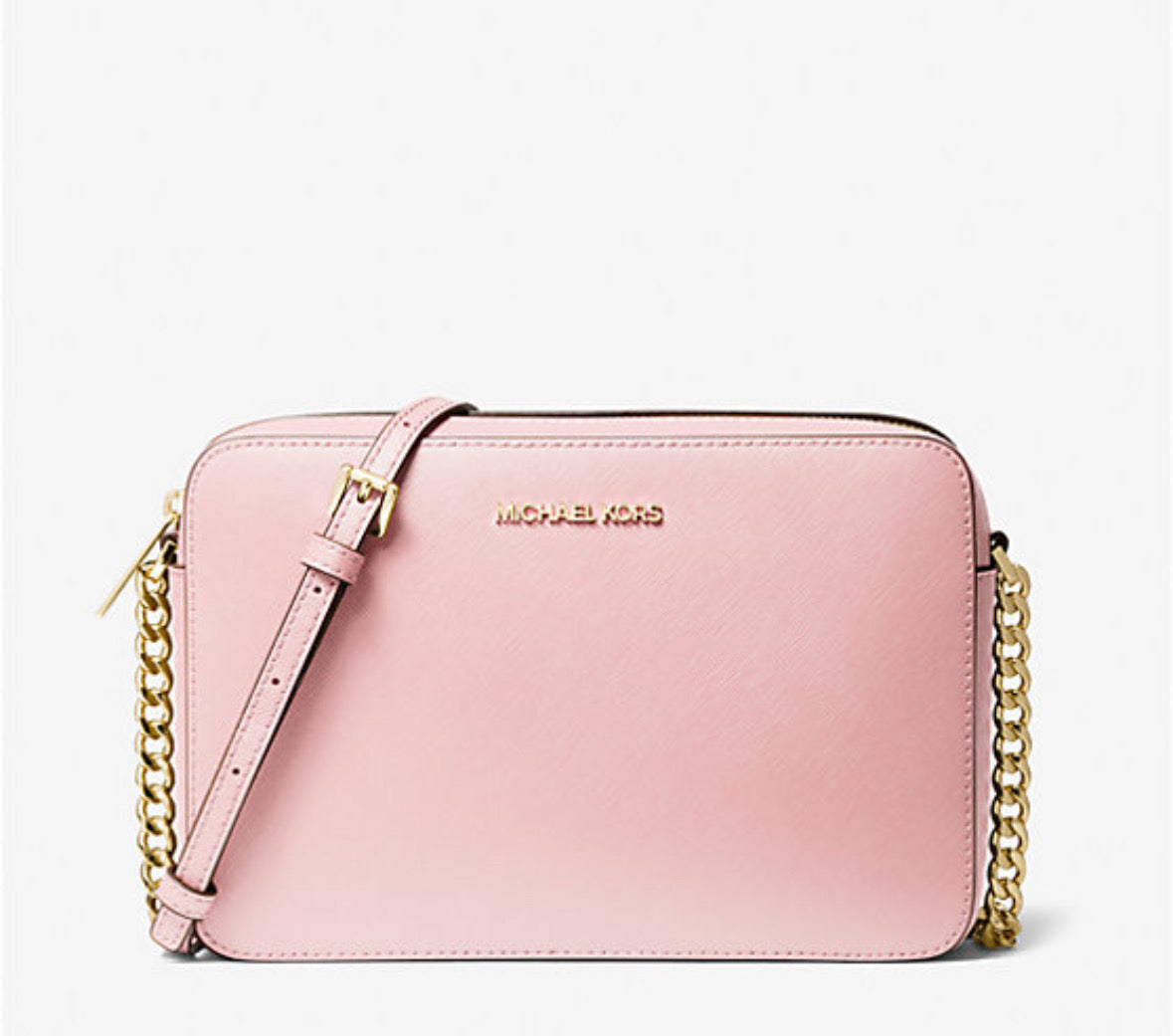 Michael Kors Jet Set Large Saffiano Leather Crossbody Bag