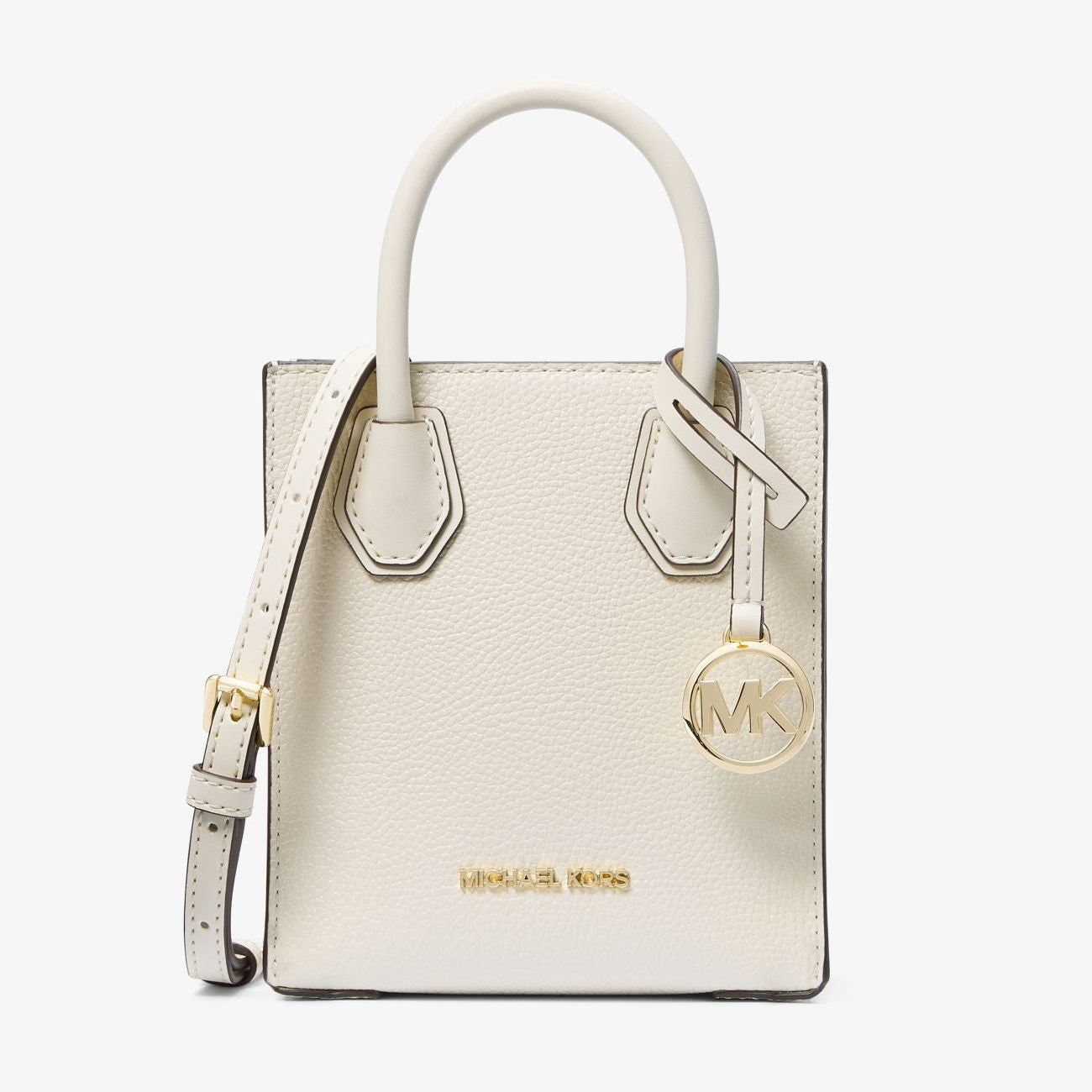 Michael Kors Mercer Extra-Small Pebbled Leather Crossbody Bag