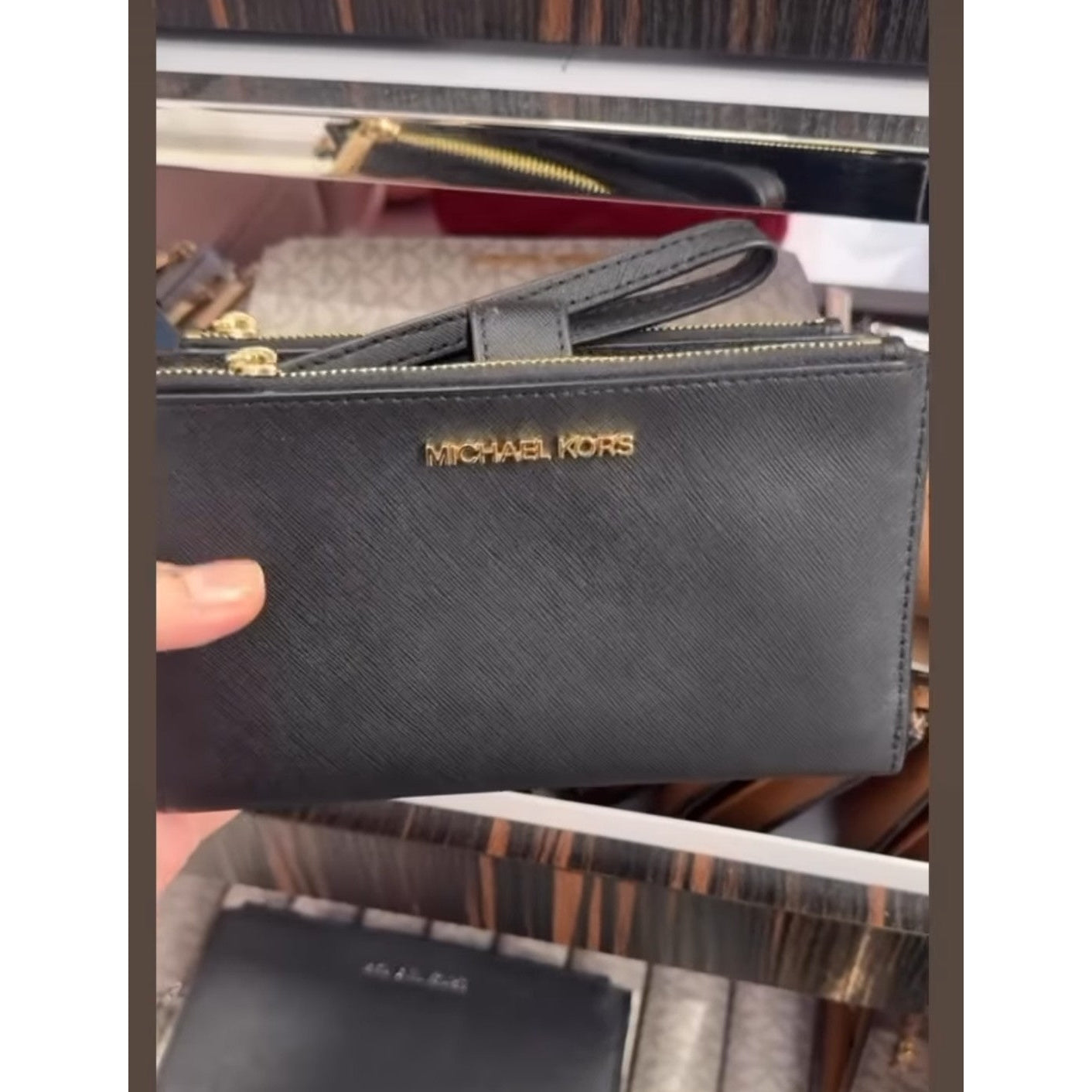 Michael Kors Double Zip Wallet