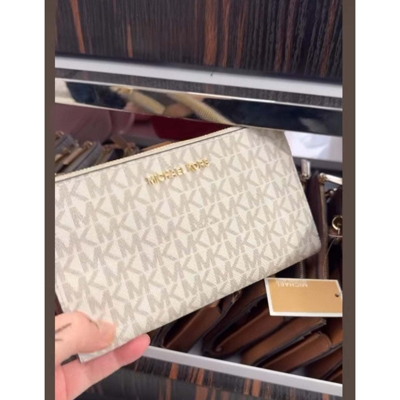 Michael Kors Double Zip Wallet
