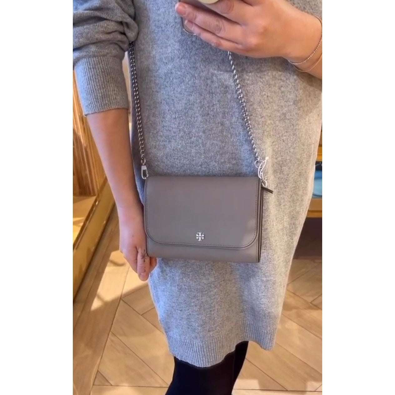 Tory Burch Emerson Chain Wallet
