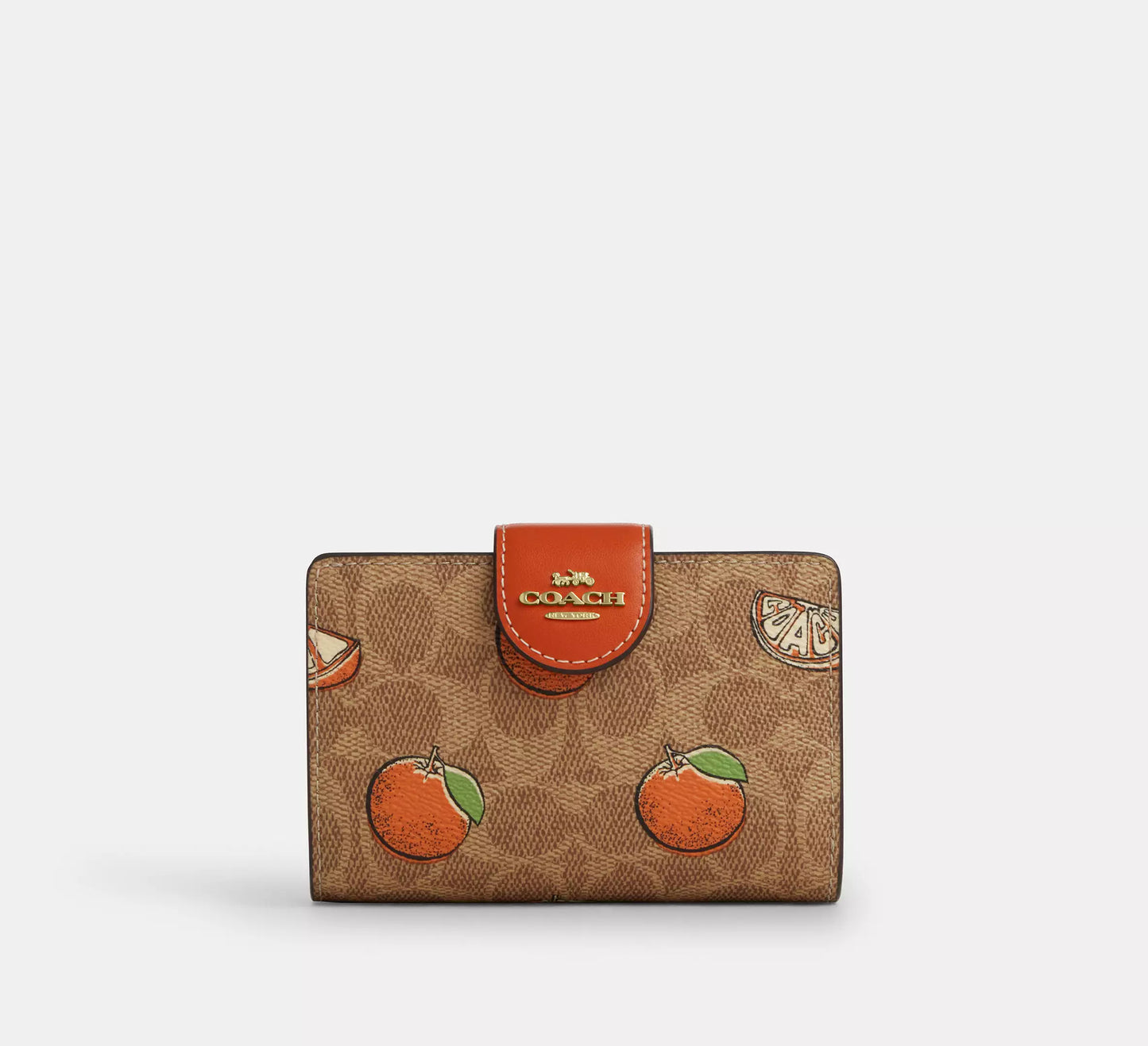 Coach Medium Corner Zip Wallet