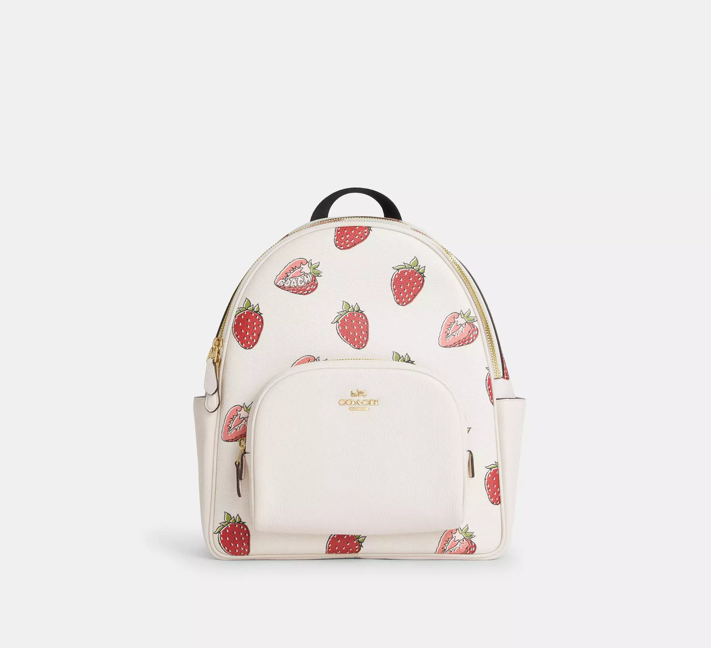Coach Court Backpack In Signature Canvas