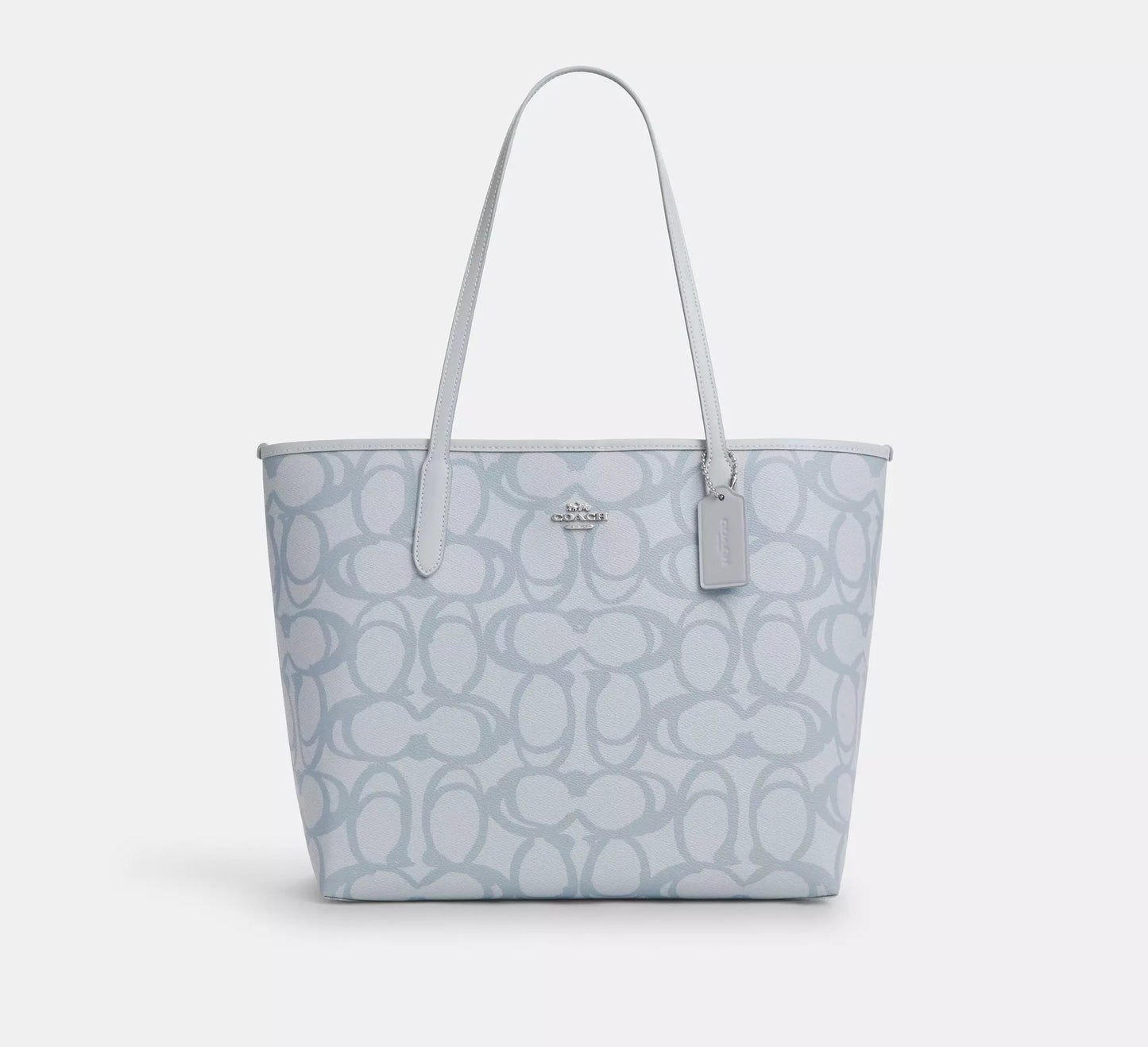 Coach City Tote Bag In Signature Canvas