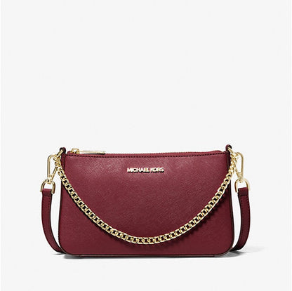 Michael Kors Jet Set Medium Saffiano Leather Crossbody Bag