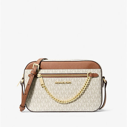 Michael Kors Jet Set Large Logo Crossbody Bag