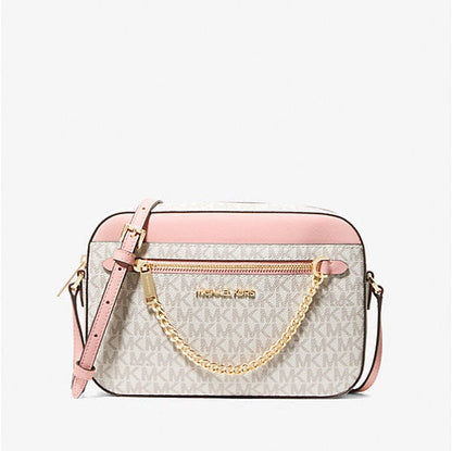 Michael Kors Jet Set Large Logo Crossbody Bag