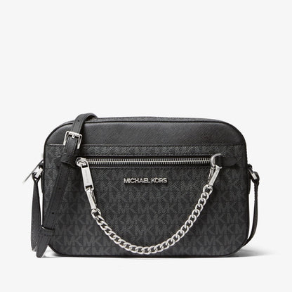 Michael Kors Jet Set Large Logo Crossbody Bag