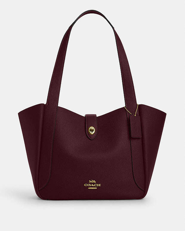 Coach Hadley Turnlock Tote Bag
