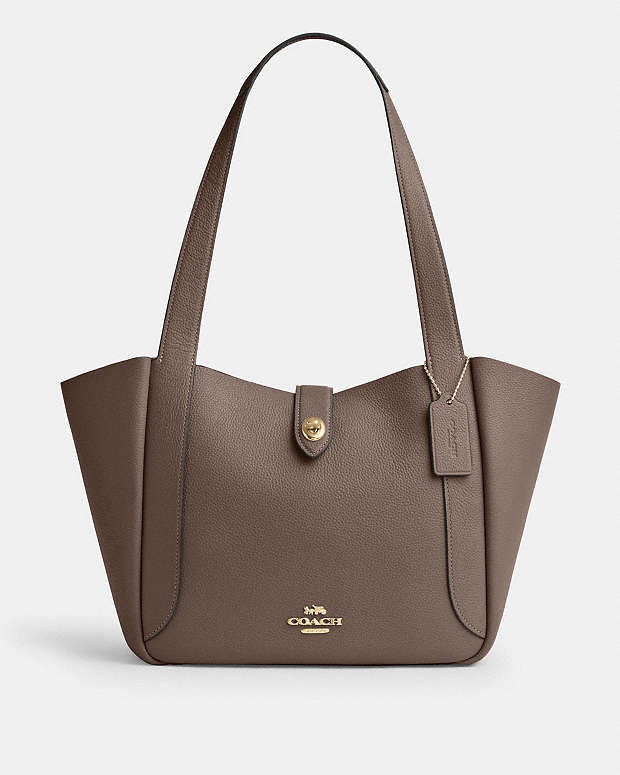Coach Hadley Turnlock Tote Bag