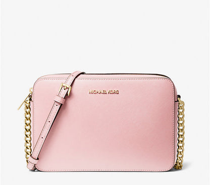 Michael Kors Jet Set Large Saffiano Leather Crossbody Bag