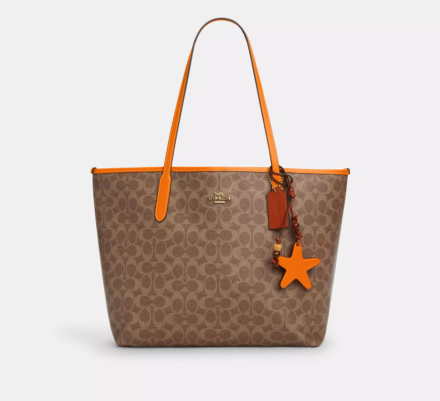 Coach City Tote Bag In Signature Canvas