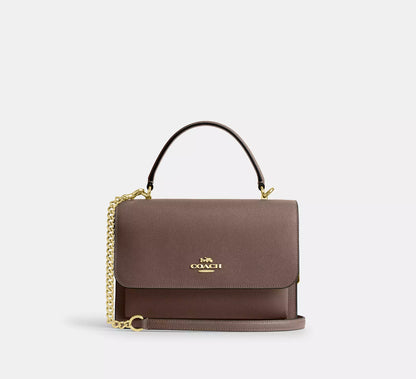 Coach Klare Top Handle Bag In Signature Canvas
